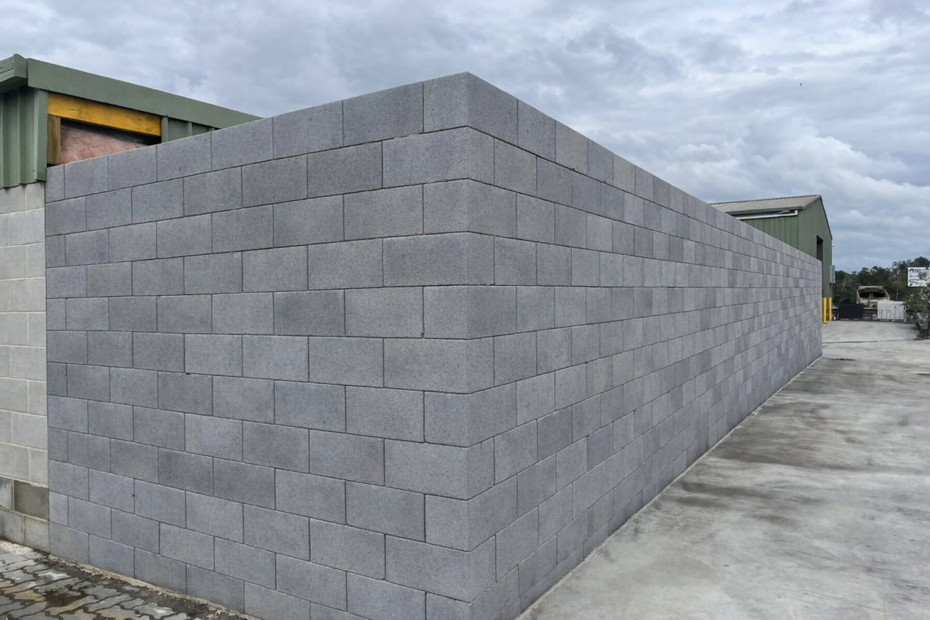 Concrete block walls in Fontana, CA